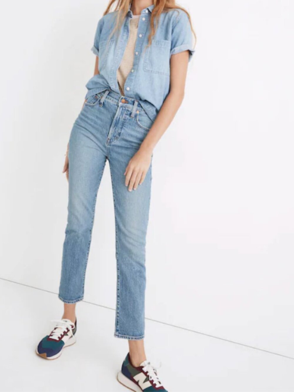 Madewell Perfect Vintage Jean in Banner Wash - 26T